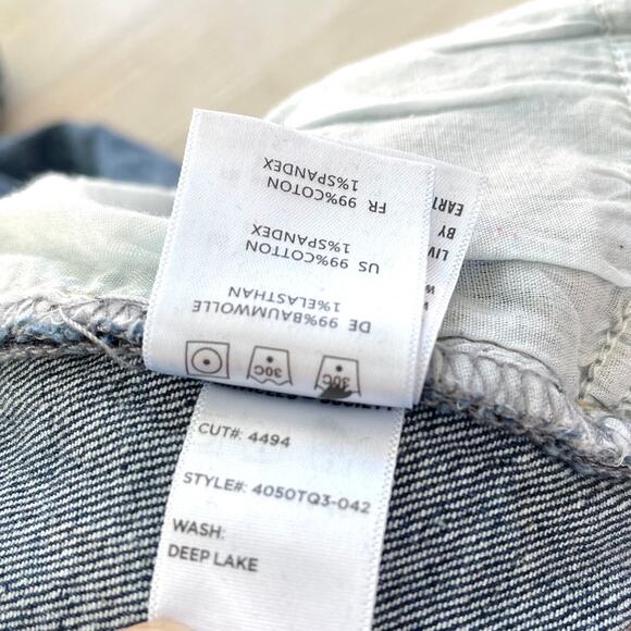 Articles of Society The Smith High Rise Relaxed Jeans | Deep Lake Size 14 - Picture 6 of 9